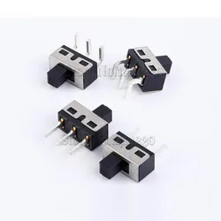 10Pcs SS12D10 SS12D11 Toggle Switch 3Pins Straight Feet 1P2T Handle High 5mm Spacing Of 4.7mm 3A 250V SS12D10G5