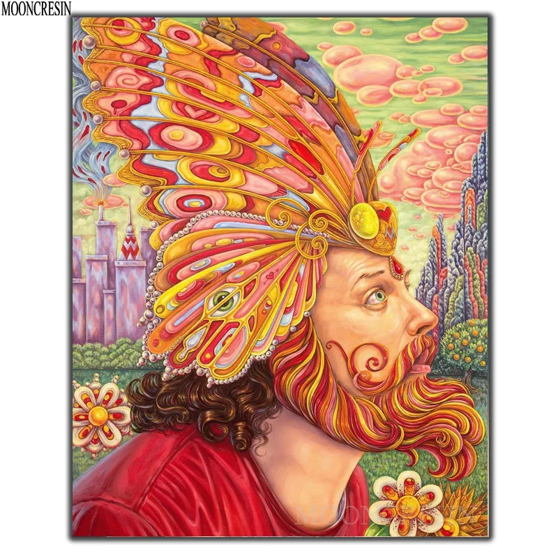 

DIY 5D Diamond Embroidery Peacock Crown Diamond Painting Cross Stitch Full Square Diamond Mosaic Decoration Animals Rhinestones