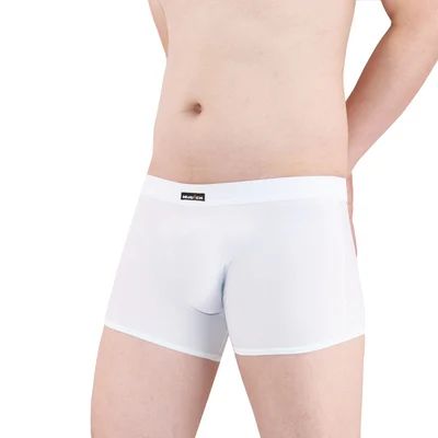 

Manview New Generative Male panties male trunk viscose a piece seamless mid waist sexy ultra-thin transparent bag belts 2pieces