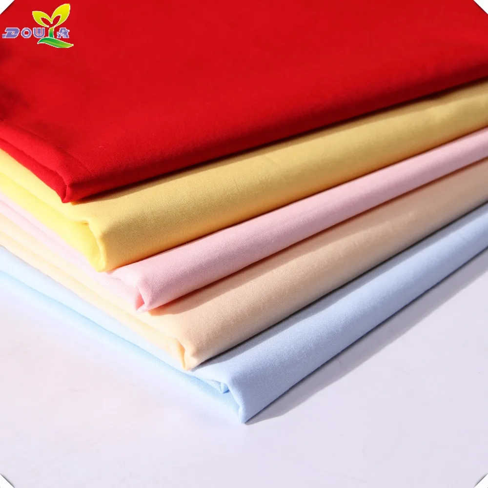 Semi combed process 60S*60S 90*88 cotton cloth plain cotton lining fabric