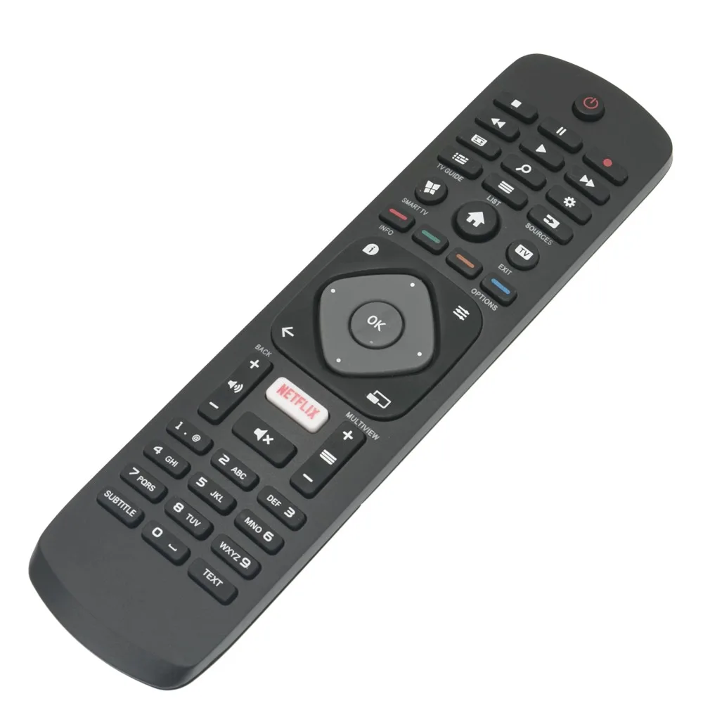 New remote control for Philips FHD UHD LED 4k Smart TV s with Netflix Button 43PUS6101/12  43PUS610112 43PUS6162/12 43PUS6201 43