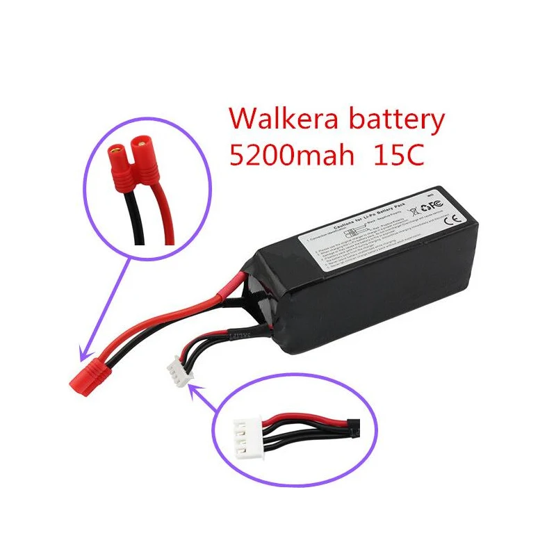 1 pcs Walkera QR X350 PRO Lipo แบตเตอรี่ 11.1 V 5200 Mah 3 S 15C RC Drone Quadcopter เฮลิคอปเตอร์ Bateria lipo