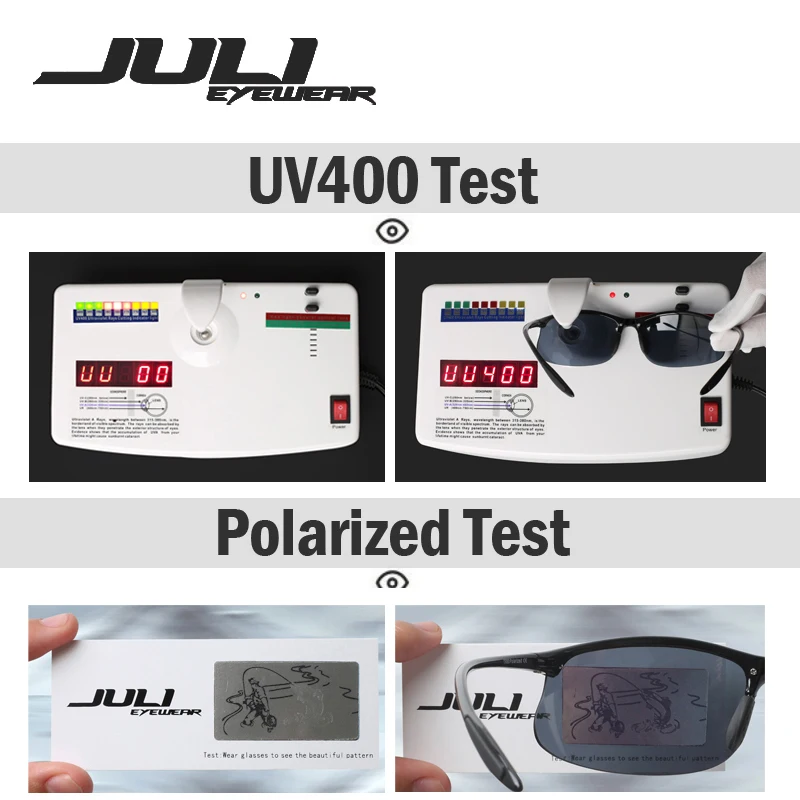 Prévention Jcorde I-Lunettes de soleil de sport polarisées pour hommes et femmes, cadre incassable Tr90, course à pied, pêche, randonnée en plein