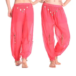 Women belly dance Costume one size Long Trousers Bloomers Bellydance Tribal Pants India Bollywood Oriental Egypt dancewear