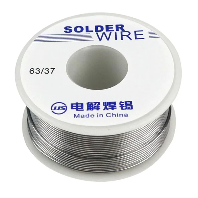 63/37 Solder Wire Solder FLUX 2.0%45 FT Tin-50g Tin Wire Melted Rosin Core Coil -M25 Solder For Soldering