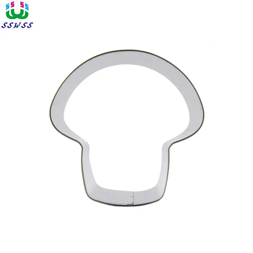 Beneficial Fungi Cake Cookie Biscuit Baking Molds,Big Root Mushroom Shaped Cake Decorating Fondant Cutters Tools,Direct Selling