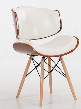 Creative chair. A visitor chair. Ju wood chair