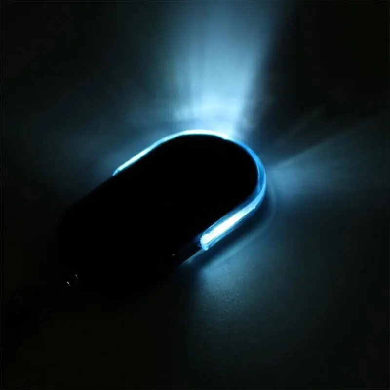 Whistle Sound LED Light Anti-Lost Alarm Key Finder Locator Keychain Device EM88