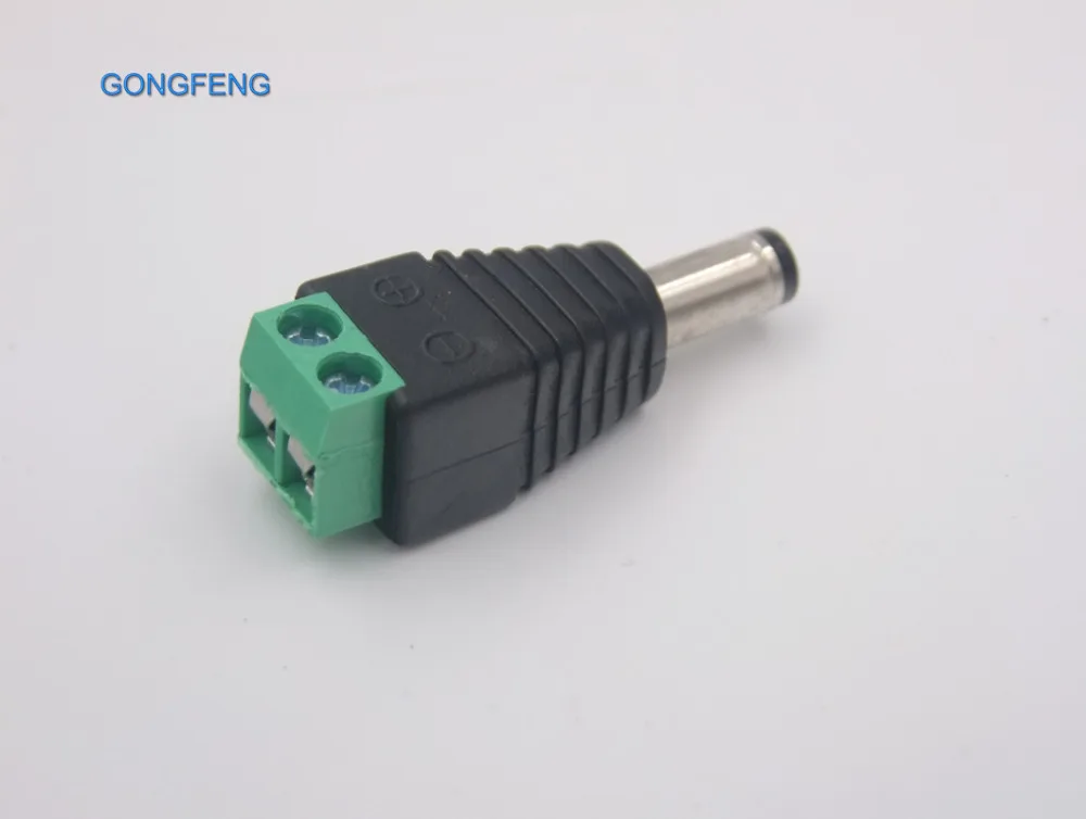 Special HOT Free Welding Connector 2.5mm male Head DC 5.5*2.5 Adapter to monitor the welding power supply Connector 2PCS/LOTS