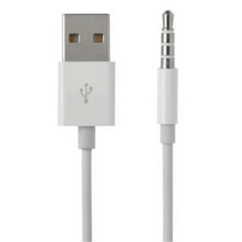 Jack Cắm 3.5Mm Để Dữ Liệu USB 2.0 Đồng Bộ Cáp Dây Adapter Cáp Sạc Cho Apple Cho IPod Shuffle Hữu Ích