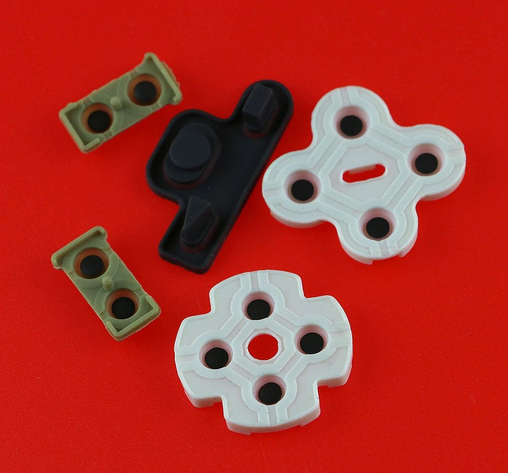 10 zestawów/partia wymiana joysticka guma przewodząca do kontrolera playstation 3 PS3