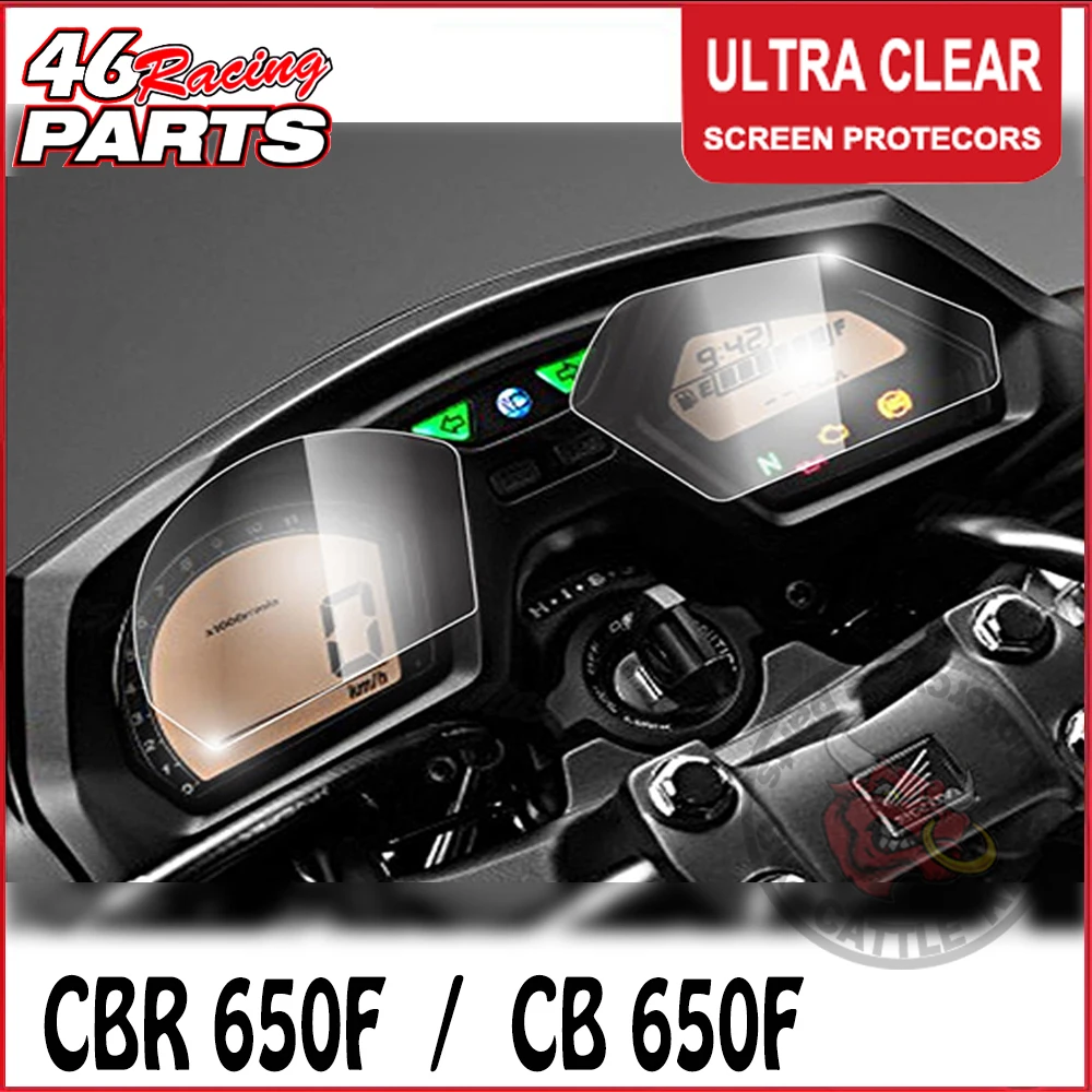혼다용 스크래치 클러스터 스크린 보호 필름 보호대, CBR/CB 650F, CBR650F, 2017 2018 오토바이 액세서리