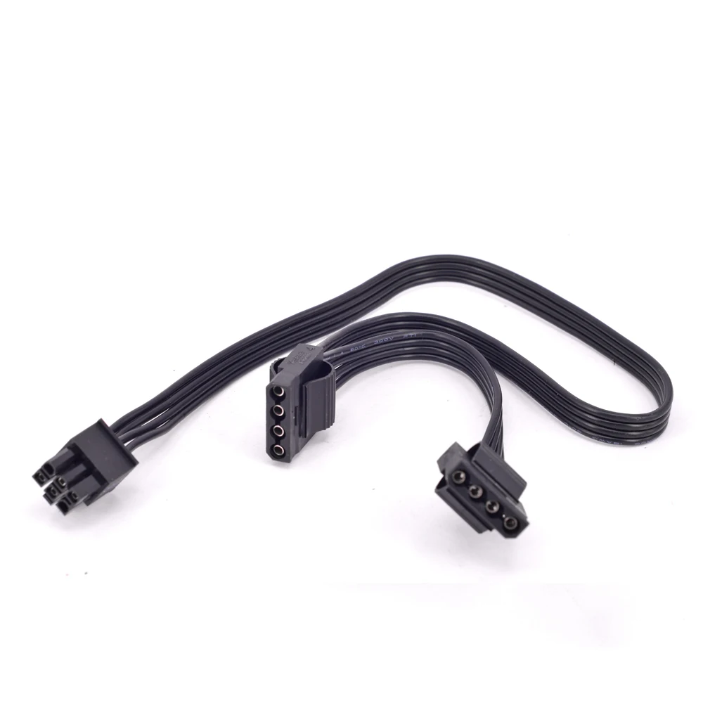 PCIe 6Pin 2 3 อุปกรณ์ต่อพ่วง 4Pin IDE แหล่งจ่ายไฟสำหรับ Seasonic FOCUS PLUS Gold Platinum M12II EVO หิมะ silent X Series PSU