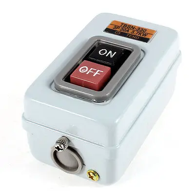 TBSN-330 30A 3.7KW ON/OFF Three Positions 3P Push Button Switch