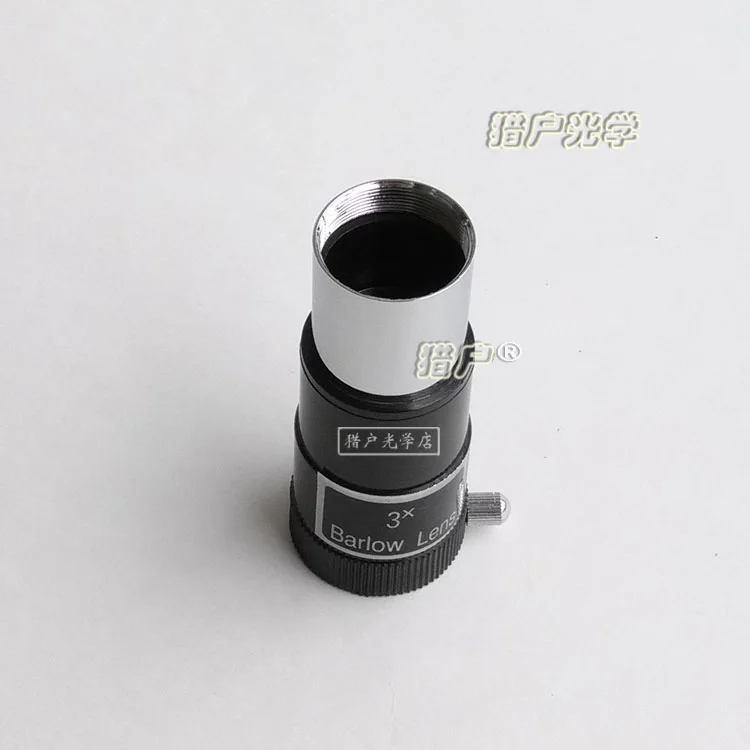 3X Magnification Astronomical Telescope 24.5mm Barlow Mirror Lens Focusing Zenith Eyepiece Accessories General 3 Multiplier Lens