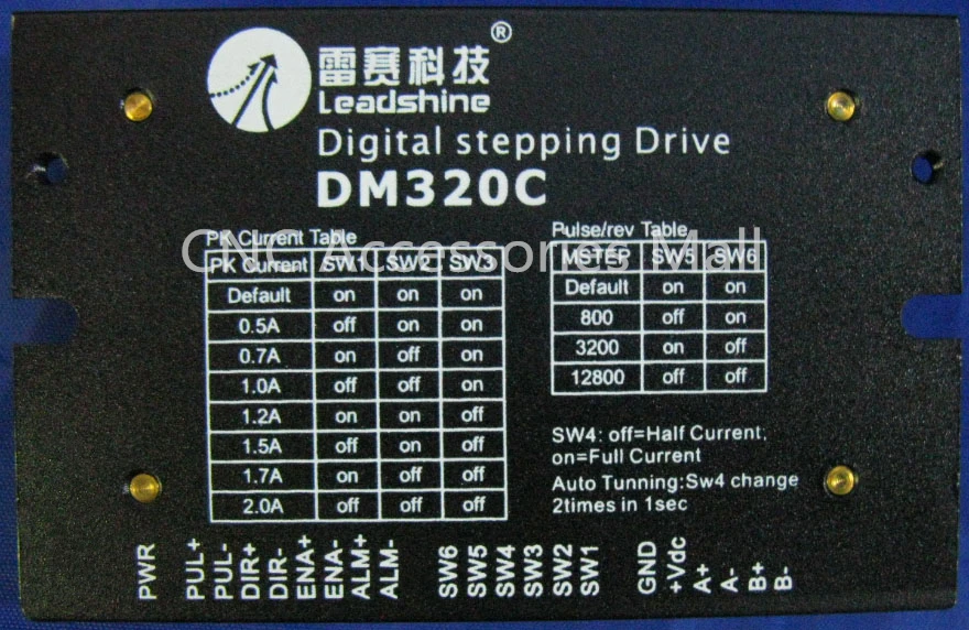 Original brand new two-phase stepper motor driver DM320C 0.5A-2.0A no back cover