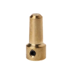 Brass 3.17mm Electric Drill Chuck JT0 Coupling Motor Shaft Coupler Clamp Fixture