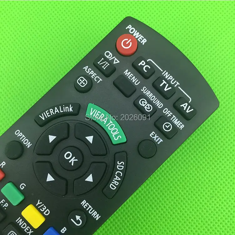 Universal Remote Control Suitable for Panasonic TV N2QAYB000572 N2QAYB000487 EUR7628030 EUR7628010 N2QAYB000352 N2QAYB000753