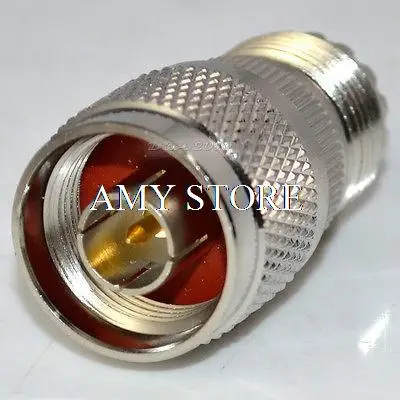 UHF hembra SO239 jack a N enchufe macho adaptador recto