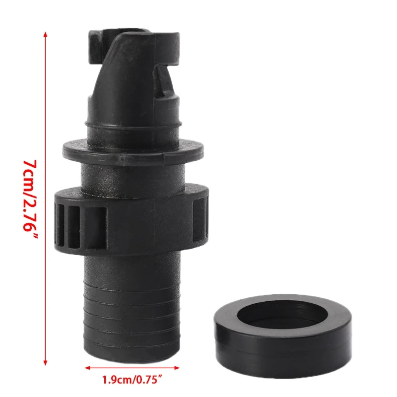 Foot Pump Kayak Inflatable Air Valve HR Hose Adapter Rowing Boats Accessories Dropshipping