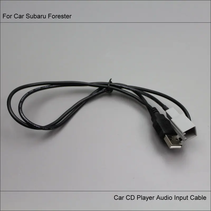 

Original Plugs To USB Adapter Conector For Subaru Forester Car CD Radio Audio Media Cable Data Wire