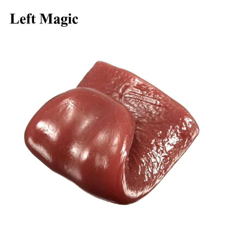 Horrible Tongue - Specially function FOR Halloween close-up terror mask magic trick false tongue magic gimmick accessories joke