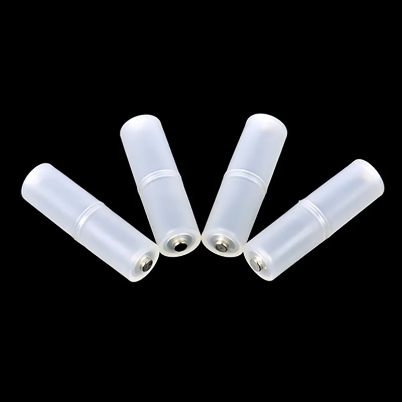 Aaa para aa tamanho celular conversor de bateria adaptador caso plástico switcher r03 para aa lr6 bateria caixa titular atacado
