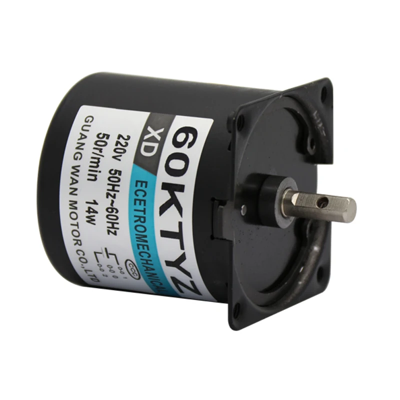 

60KTYZ AC motor 220V motor micro slow motor permanent magnet synchronous motor gear reducer