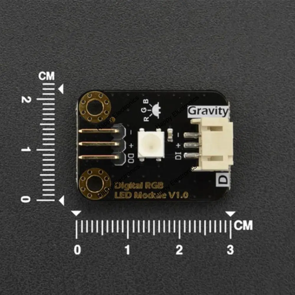 5Pcs/Lot DFRobot Gravity Digital cascadable RGB LED Module compatible with Arduino micro:bit Firebeetle LattePanda Raspberry Pi