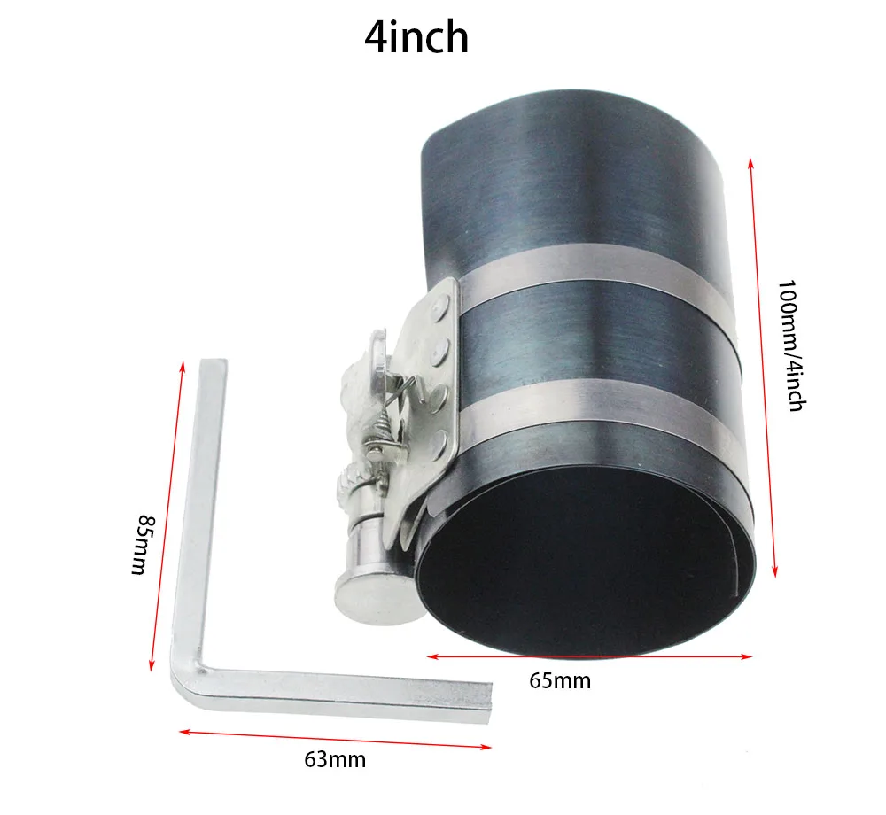 Imagem -05 - Polegada Anel de Pistão do Motor do Carro Compressor Desempenho Ferramenta de Aço Folha Instalador Banda Ratcheting 53173 mm 4