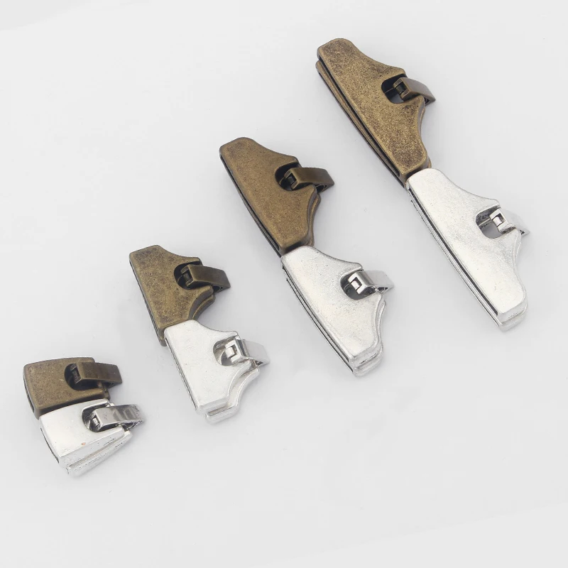 2Sets Flat Snap Clasp connector For Flat Leather diy Bracelet necklace jewelry Making Findings accessories