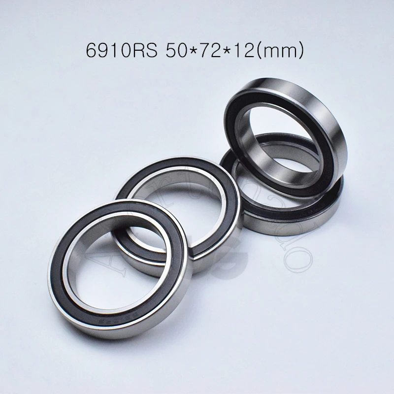 

6910RS 1pcs Bearing 50*72*12(mm) chrome steel rubber Sealed High speed Mechanical equipment parts