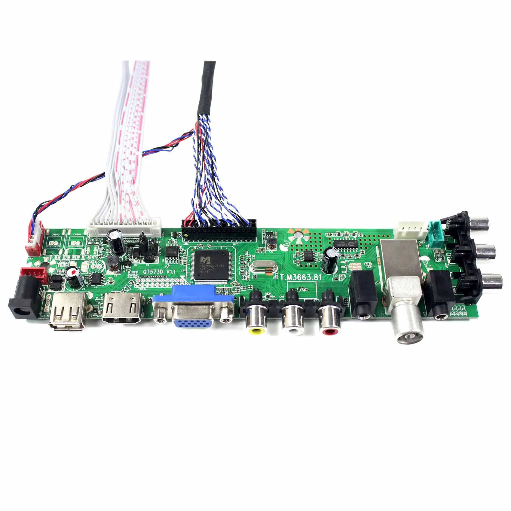 Carte contrôleur LCD pour ATV/DTV, HD, MI, VGA, AV, USB, LP156WF1, LP173WF1, N173HGE, N156HGE-L11