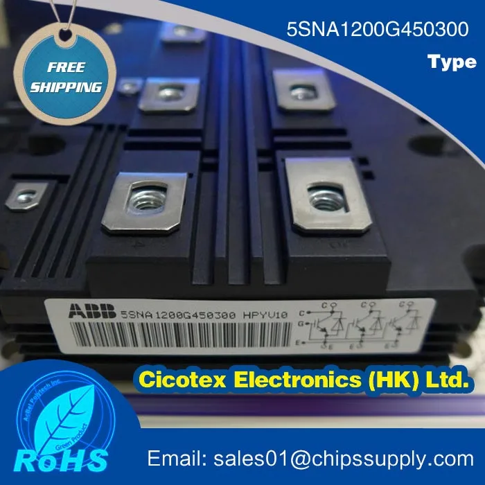 5SNA1200G450300 IGBT 1200A 4500V 5SNA 1200G450300 MODULE 5SNA1200G450 300 5SNA1200G 450300 5SNA1200 G450300 5 SNA1200G450300