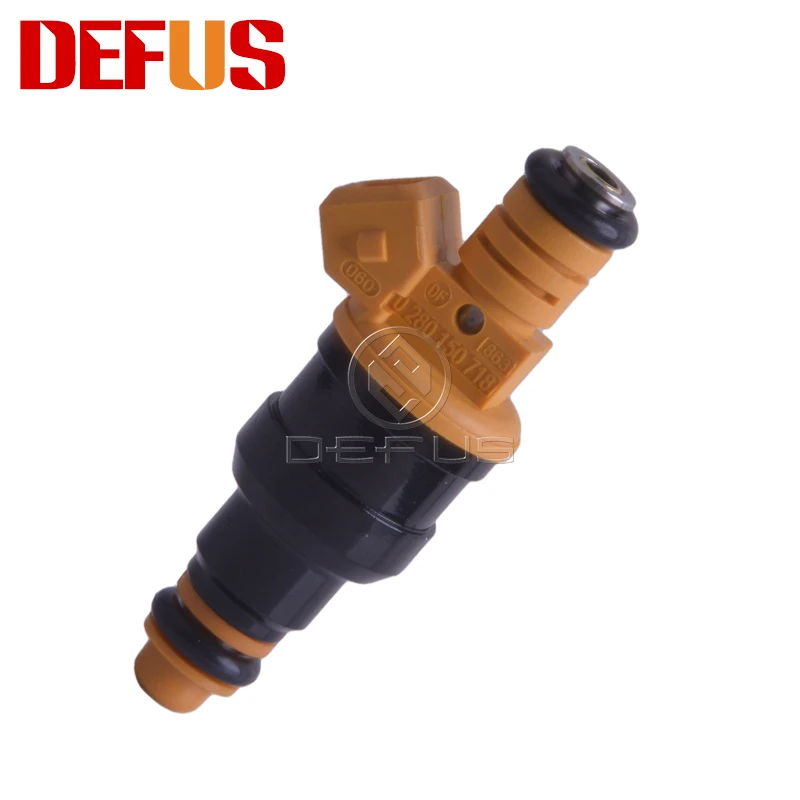 DEFUS 4X Fuel Injector Bico 0280150718 For Excursion Mustang F150 F250 F350 E150 E350 4.6 5.0 5.4 5.8 Lincoln Mercury 0280150909