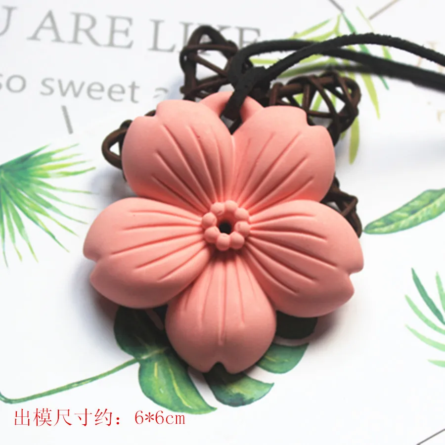 Five petals aroma gypsum chocolate die cake mould