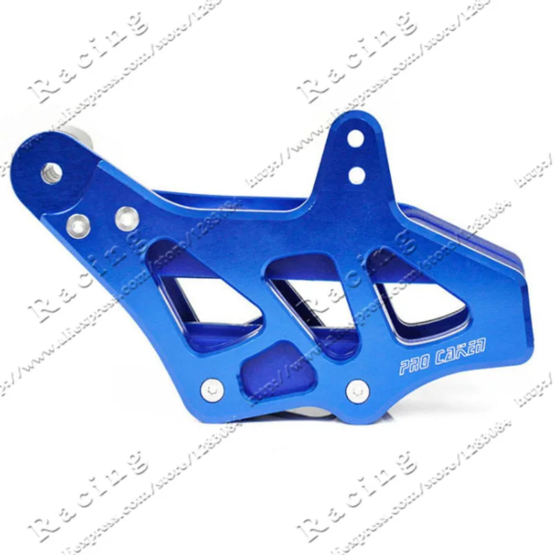 CNC Chain Guide Chain Guard Fit 125-500 EXC EXCF SX SXF XC XCF XCF-W XCW Husqvarna 85-250 Motocross Enduro Supermoto Blue