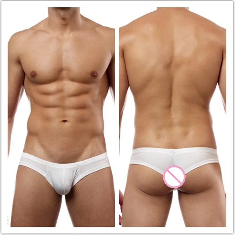 Top-Rated Men\'s Sexy Mini Briefs Low Rise Sexy Men Transparent Men Underwear S/M/L/XL/XXL Retail/Wholesale Free Shipping