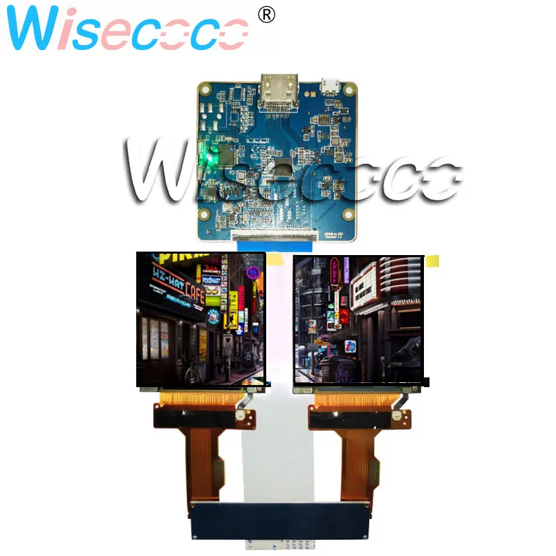 

2.9 inch 2K dual screen LCD LS029B3SX02 interface 1440 * 1440 with control driver board for VR AR IPS