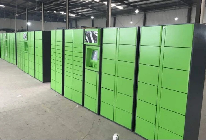 Self-Service Software En Kast Supply Smart Pakketbezorging Locker, Logistieke Distributie Systeem Pakketbezorging Locker