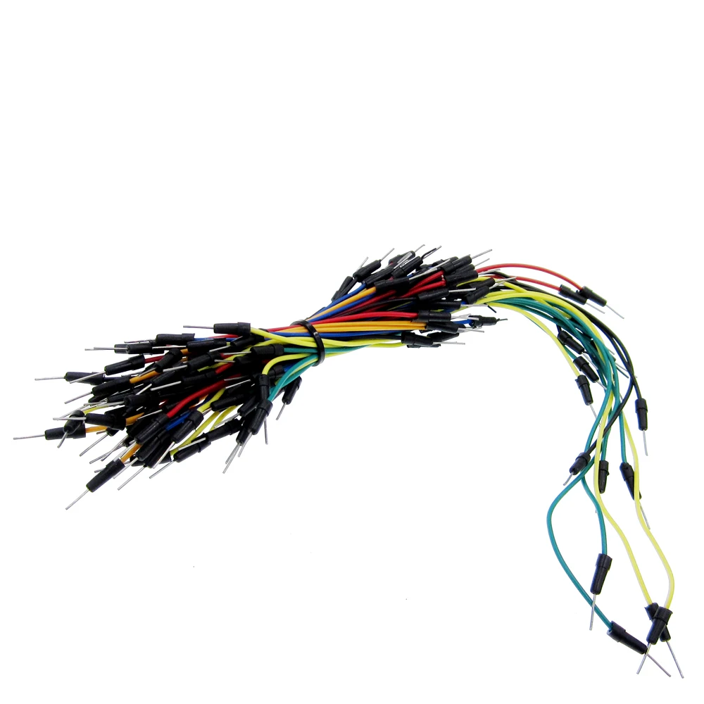 65pcs*10=650pcs Jump Wire New Solderless Flexible Breadboard Jumper wires Cables for-Arduino High quality