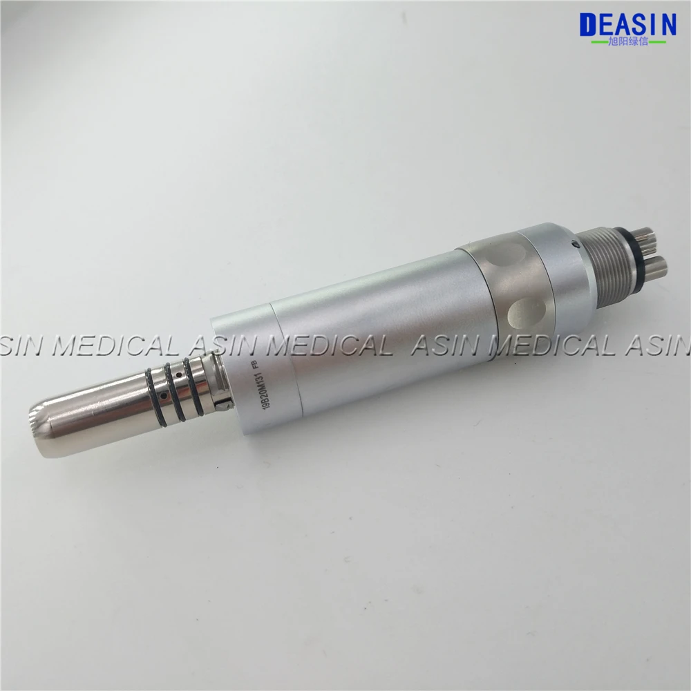 high quality  6 hole dental low speed air motor handpiece with led light inner water spray