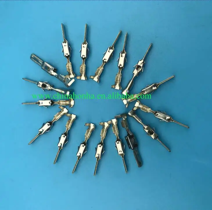 100PCS DJ615B-2.8*0.8A Car Male wire terminal Crimp Non-insulated automotive Auto spade electrical connector