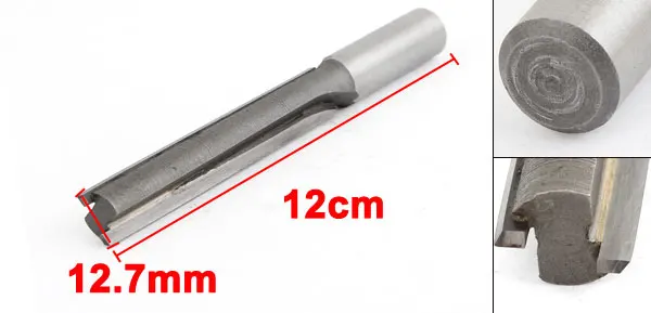 2016 New 1pcs Long Blade Two Flute Straight Router Bit 1/2