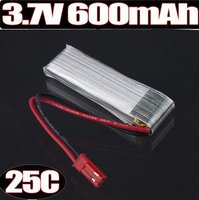 5pcs/lot RC 3.7V 500mAh UP 600mAh 15C Li-polymer Lipo Battery E-FLITE BLADE 120SR Syma