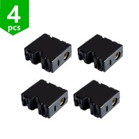 4pcs injection molding slider block with copper bushing for Ultimaker Original UM2 Ultimaker2