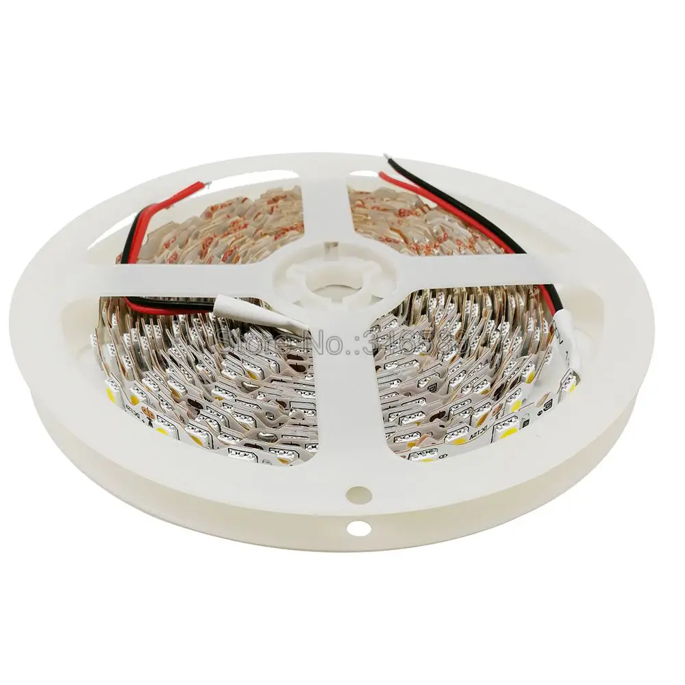 5m 5050 LED Strip Free Bending S Shape LED Strip IP20 Non-waterproof DC12V 24V Flexible LED Light 60LEDs/M White Warm White RGB