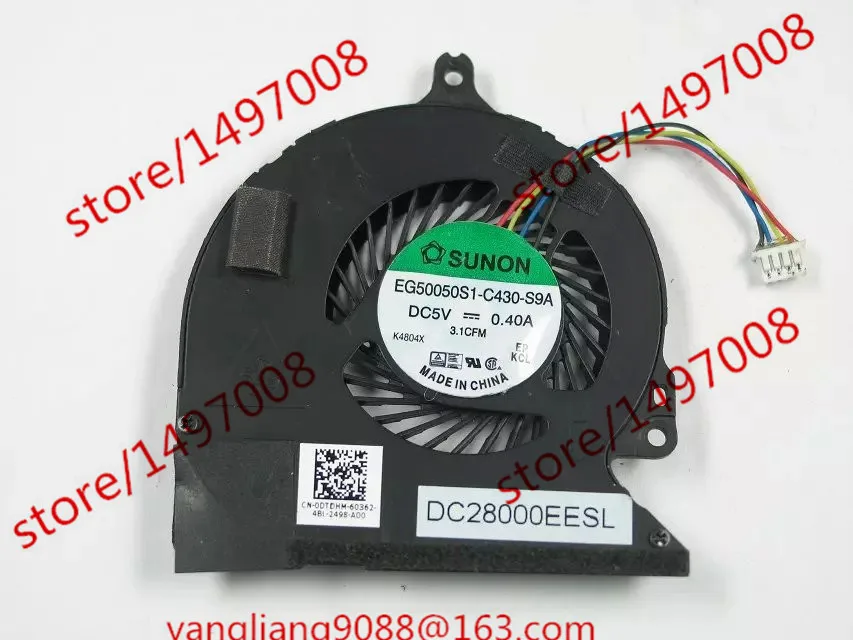 

SUNON EG50050S1-C430-S9A DC 5V 0.40A Server Baer Fan