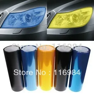 30cmX100CM Waterproof Auto Car Sticker Smoke Fog Light HeadLight Taillight Tint Vinyl Film Sheet  car decoration decals