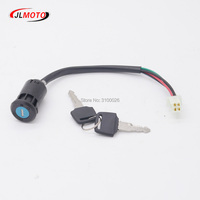 Off/On 2 Gear Key Switch Fit For China 49cc 50cc 110cc 150cc Taotao Jinling Lianmei Electric Fuel ATV UTV BUGGY Go Kart Parts